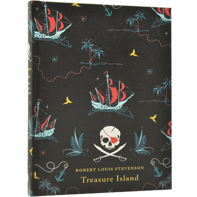现货 金银岛 Treasure Island Puffin Classics系列 英文原版 Robert LouisStevenson青少年课外阅读 精装经典儿童文学名著