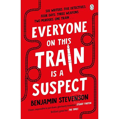 现货 这列火车上的每个人都是嫌疑人 Benjamin Stevenson 英文原版 Everyone On This Train Is A Everyone Suspect 推理小说