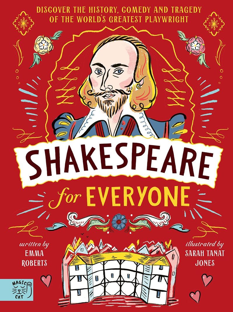 现货 每个人的莎士比亚 名人传记儿童绘本故事书 英文原版 Shakespeare for Everyone