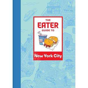 英文原版 Eater Guide 现货 New 旅行指南 York 纽约吃货指南