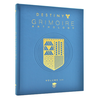 现货 命运简史卷三 皮革精装收藏版 英文原版 Destiny: Grimoire Anthology volume 3 经典卡片风格 Bungie暴雪出品