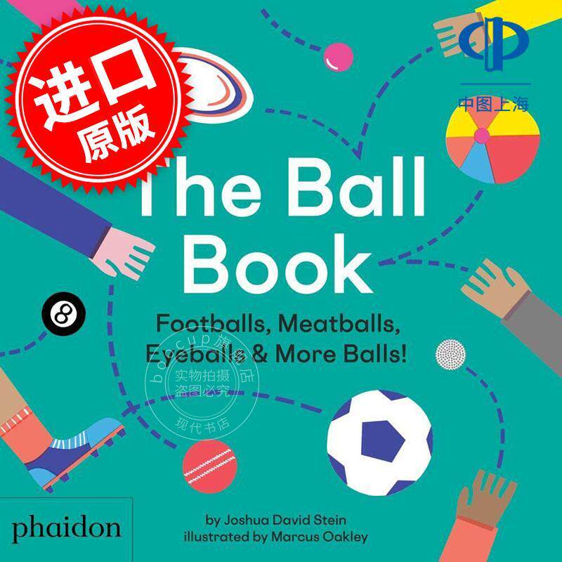 球书：足球、肉丸、眼球和更多球！The Ball Book: Footballs  Meatballs  Eyeballs & More Balls! 英文原版 3-5岁图片