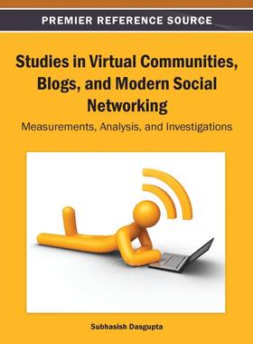 【预售 按需印刷】Studies in Virtual Communities  Blogs  and Modern Social Networking