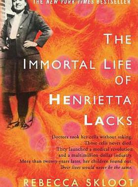 现货 英文原版 The Immortal Life of Henrietta Lacks 永生的海拉