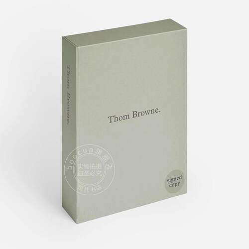 签名版 汤姆布朗 品牌20周年纪念 Thom Browne.2023 Signed Edition 英文原版 艺术画册 Phaidon