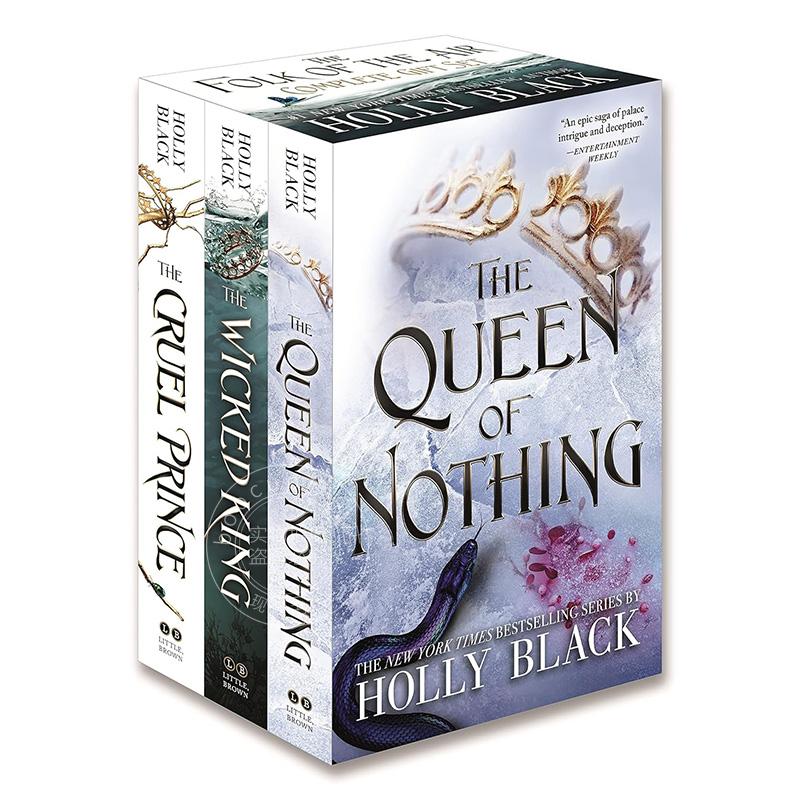 现货 空境之诗三部曲 荆棘王冠 森林战歌 深海暗影 霍莉·布莱克 奇幻小说 英文原版 The Folk of the Air 14+岁