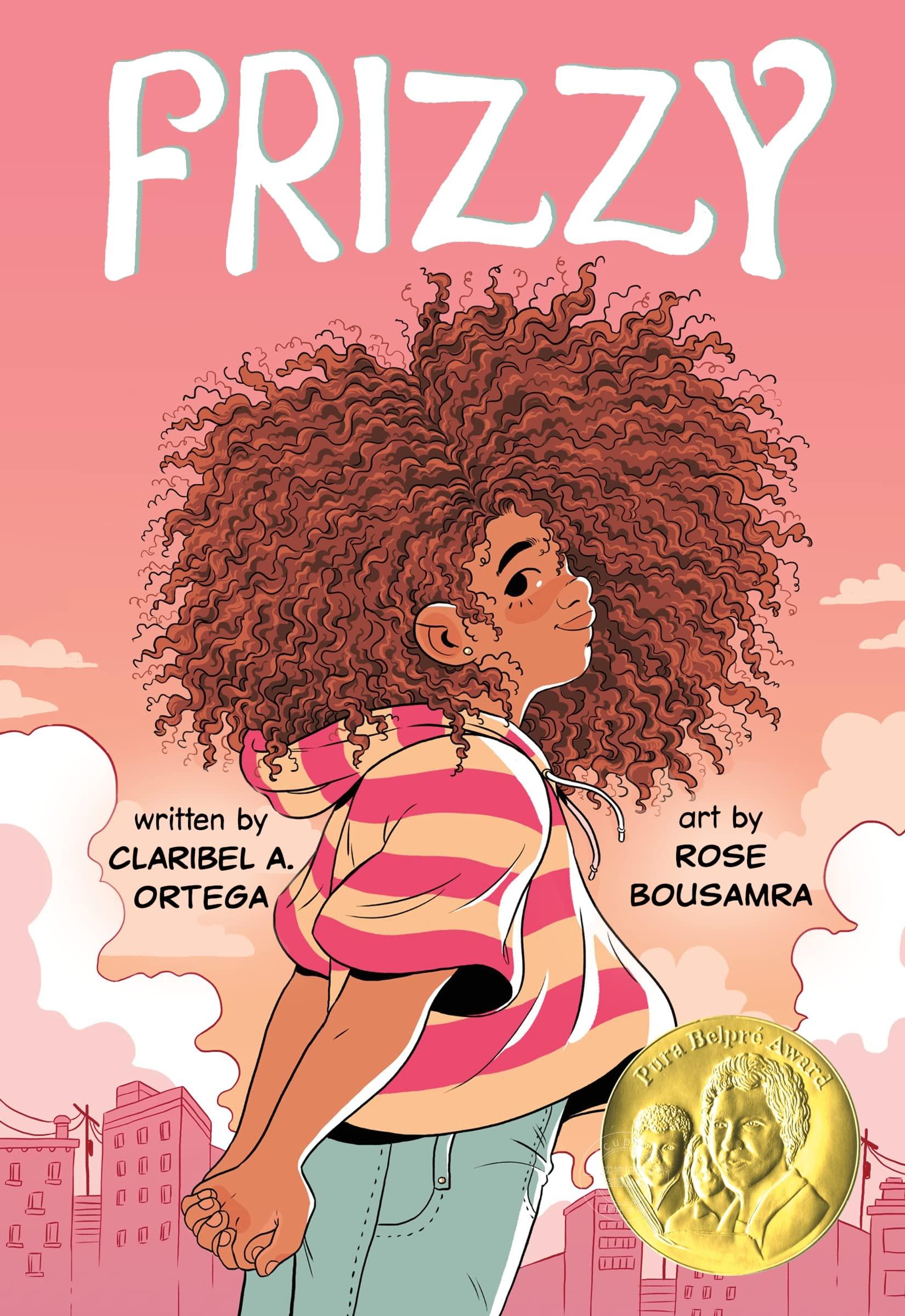 卷发女孩 青少年成长励志 儿童全彩漫画 英文原版 Frizzy