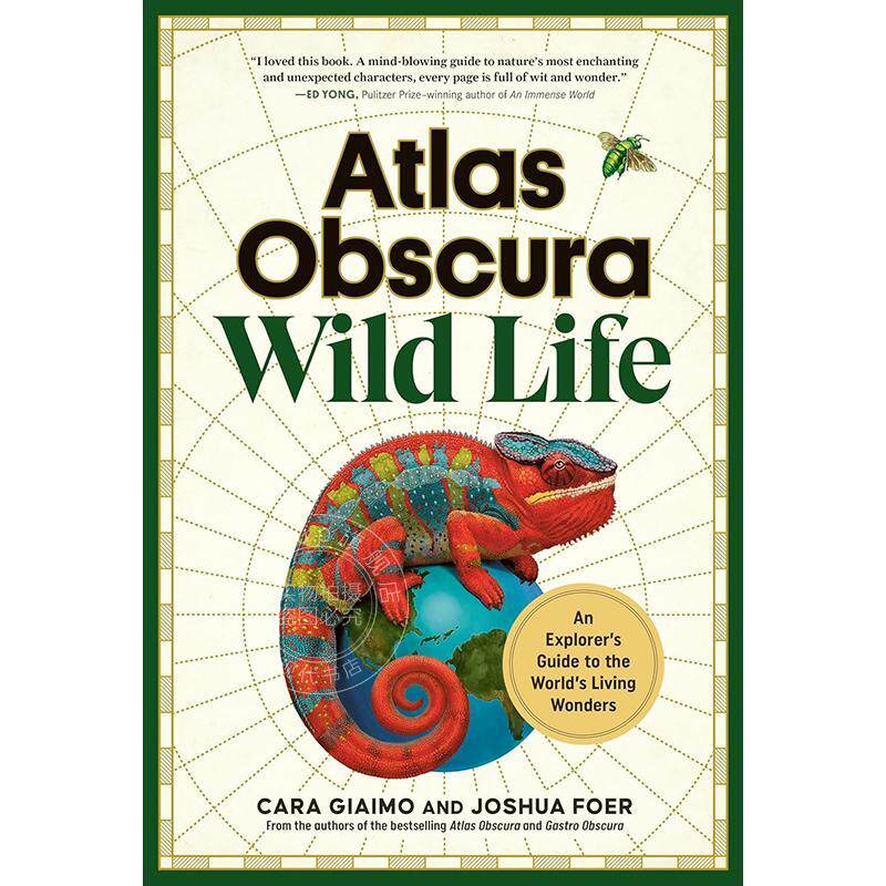现货 隐秘之地地图集：野生动物 Cara Giaimo 自然社科 英文原版 Atlas Obscura: Wild Life