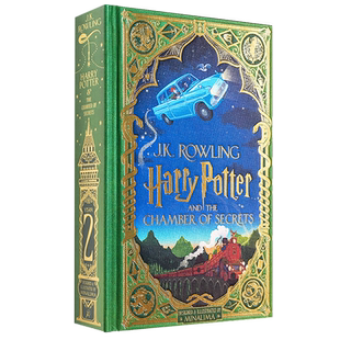 现货 哈利波特与密室 精装彩绘立体书 Harry Potter and the Chamber of Secrets MinaLima Edition哈利波特2 英文原版小说