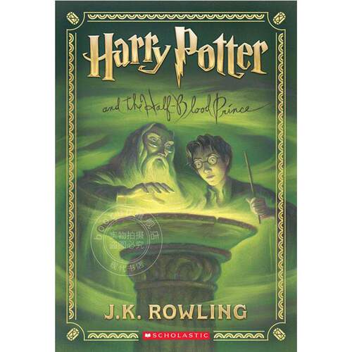现货 哈利波特与混血王子 学乐出版社新版 英文原版 Harry Potter and the Half-Blood Prince Scholastic JK罗琳