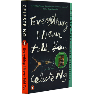 无声告白英文原版图书小说 美版 Everything I Never Told You 英文原版 伍绮诗 英文原版名著