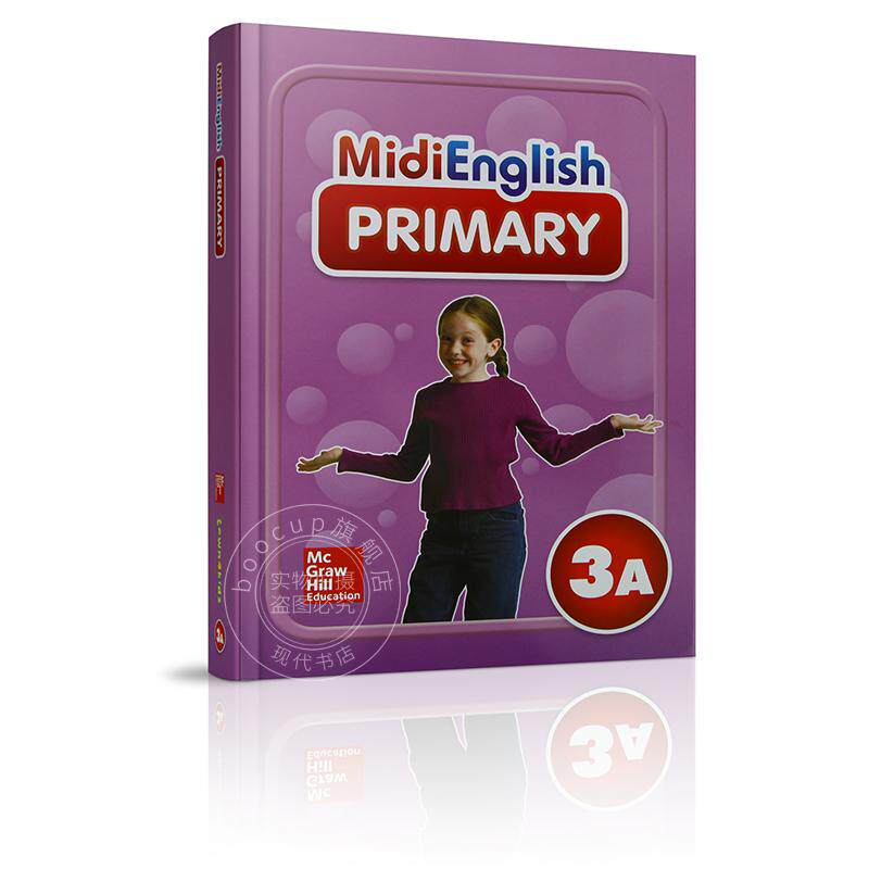 现货 现货 Midi English Primary Student Pack 3A 米迪少儿英语 3A