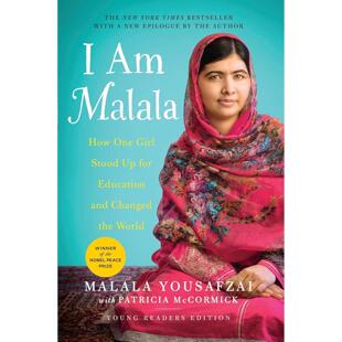 预售 我是马拉拉：一个女孩如何为教育挺身而出并改变世界 Malala Yousafzai 马拉拉·优素福·扎伊 英文原版 I Am Malala