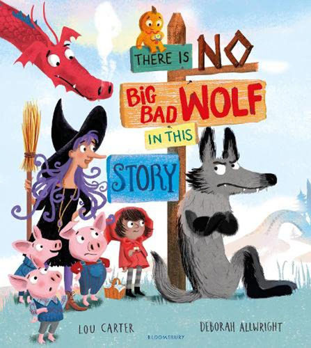 现货 There Is No Big Bad Wolf In This Story 故事里没有大坏狼
