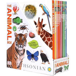 DK动物百科套装 英文原版 The Animal Boxset 进口童书 附赠4GB优盘 内含本书问答涂色等PDF电子资料