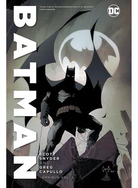 预售 蝙蝠侠 斯科特·斯奈德 格雷格卡普洛作品全集第二卷 DC comics 英文原版 Batman by Scott Snyder & Greg Capullo Omnibus V