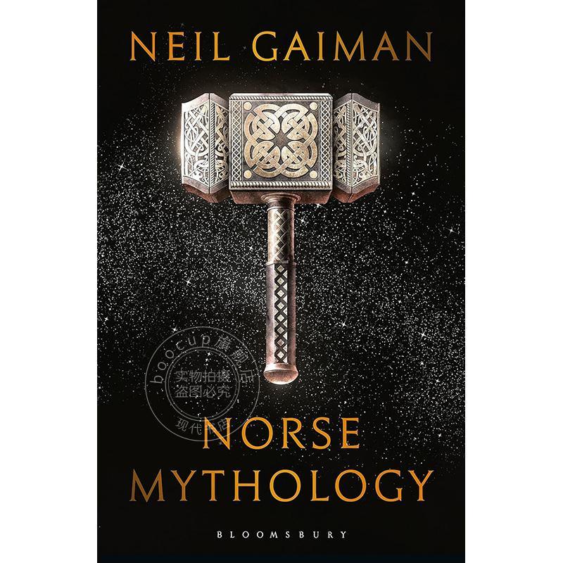 北欧神话 尼尔·盖曼 奇幻文学小说 英文原版 Norse Mythology 好兆头作者 Neil Gaiman 北欧挪威 诸神传说创作幻想文学