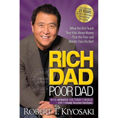 现货 富爸爸穷爸爸 Robert Kiyosaki 罗伯特·清崎 英文原版 Rich Dad Poor Dad