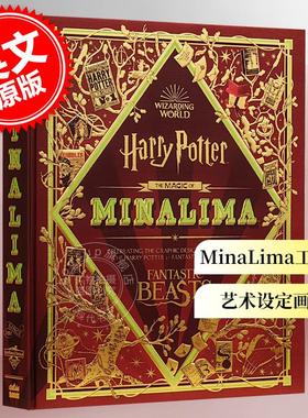 现货 MinaLima工作室的魔力 哈利波特 神奇动物在哪里电影背后的平面设计工作室 英文原版 The Magic of MinaLima 艺术设定画集