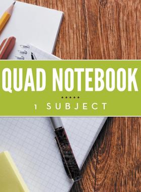 预售 按需印刷 Quad Notebook - 1 Subject