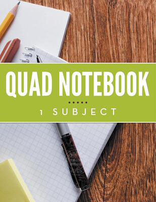 预售 按需印刷 Quad Notebook - 1 Subject