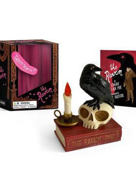 预售 乌鸦：永不再见 爱伦坡诗集 文创周边摆件 英文原版 Raven: Nevermore!