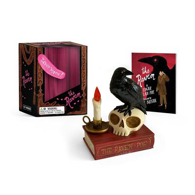 现货 乌鸦：永不再见 爱伦坡诗集 文创周边摆件 英文原版 Raven: Nevermore!