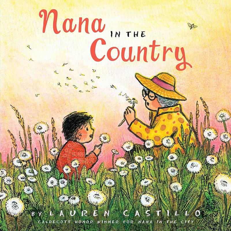 娜娜在乡间 儿童绘本故事书 Lauren Castillo 英文原版 Nana in the Country 4-8岁