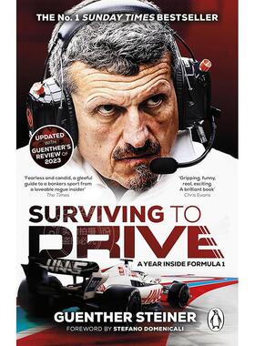 现货 斯泰纳回忆录 Guenther Steiner 哈斯 F1车队领队 人物传记 英文原版 Surviving to Drive