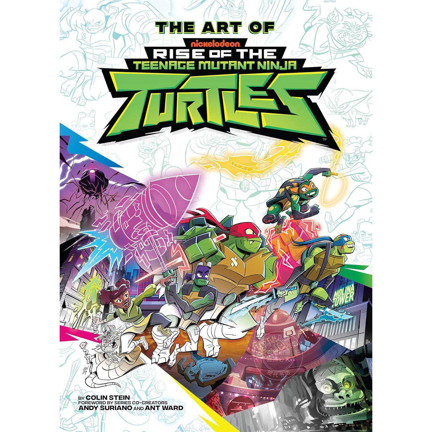 预售 忍者神龟 崛起 艺术设定集 英文原版 The Art of Rise of The Teenage Mutant Ninja Turtles