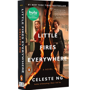 现货 小小小小的火 星星之火 遍地小火苗 美剧封面版 英文原版Little Fires Everywhere无声告白作者伍绮诗Celeste Ng华裔Hulu新剧