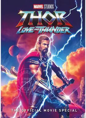 雷神4:爱与雷霆电影特辑 漫威电影周边书 英文原版 Marvel's Thor 4: Love and Thunder Movie Special Book