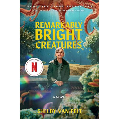 现货 尤为明亮的生物 电影封面版 Shelby Van Pelt 外国文学 英文原版 Remarkably Bright Creatur