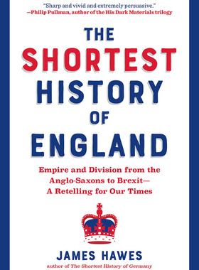 现货 英格兰极简史 詹姆斯?霍斯 英文原版 The Shortest History of England