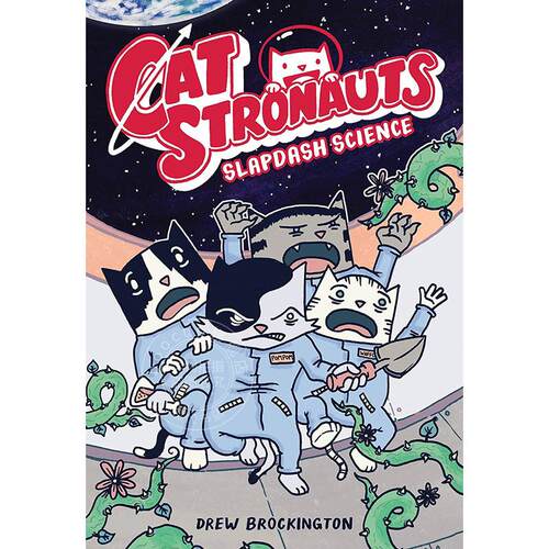现货 猫创客 蜻蜓点水科学 儿童科普启蒙绘本 英文原版 CatStronauts: Slapdash Science 6-10岁