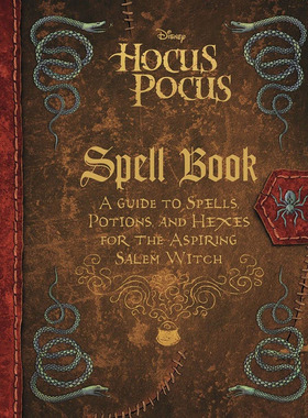女巫也疯狂周边书 戏法咒语书 英文原版 The Hocus Pocus Spell Book Eric Geron