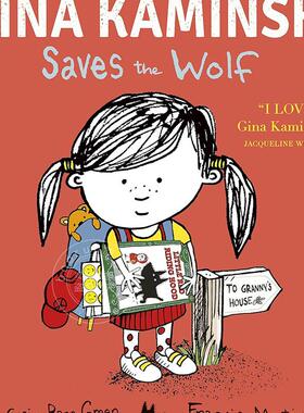 吉娜卡明斯基拯救狼 儿童绘本故事书 Craig Barr-Green 英文原版 Gina Kaminski Saves the Wolf 3-6岁