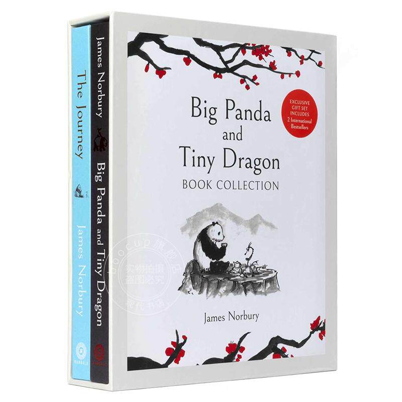现货 那些微小但重要的事两本套装 绘本故事书 James Norbury 英文原版 Big Panda and Tiny Dragon Book Collection