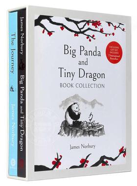 预售 那些微小但重要的事两本套装 绘本故事书 James Norbury 英文原版 Big Panda and Tiny Dragon Book Collection