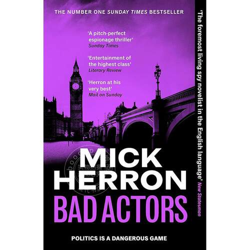 现货 坏演员 流人系列小说8 间谍小说 下等马 Slow Horses 英文原版 Bad Actors 2024比尔盖茨书单