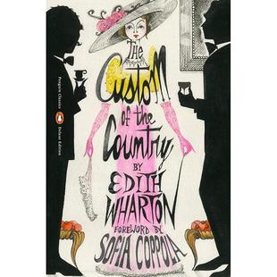 预售 乡土风俗 伊迪丝·华顿 企鹅经典豪华毛边本 英文原版 The Custom of the Country Penguin Classics Deluxe Edition