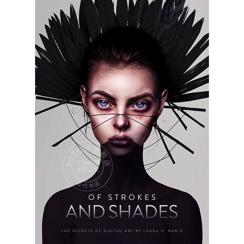劳拉鲁宾数字艺术的秘密 笔触与阴影 英文原版 Of Strokes & Shades: The secrets of digital art by Laura H. Rubin?