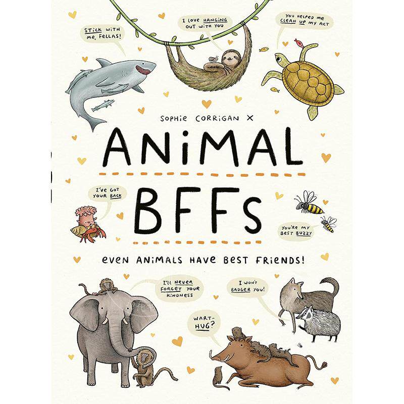现货 动物闺蜜 动物也有好朋友 儿童绘本故事书 Sophie Corrigan 英文原版 Animal BFFs: Even Animals Have Best Friends!