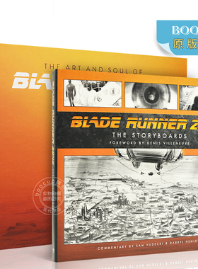 预售 银翼杀手2049 电影艺术设定集画册+电影分镜故事板 英文原版The Art and Soul of Blade Runner&The Storyboards视觉概念设计