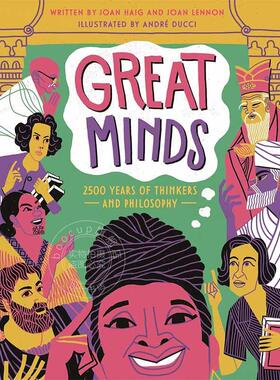 伟大的思想 儿童绘本故事书 Dr Joan Dritsas Haig 英文原版 Great Minds 8-12岁