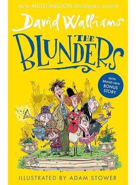 现货 布伦德一家 大卫威廉姆斯新作David Walliams 英文原版 The Blunders 章节书儿童图书 8-11岁