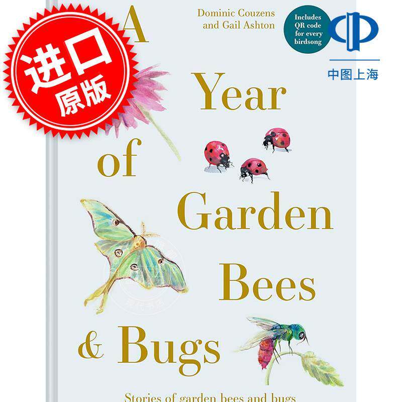 花园蜜蜂与虫子的一年 52个有趣的昆虫故事 科普读物 英文原版 A Year of Garden Bees and Bugs