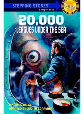 现货 海底两万里 英文原版 20,000 Leagues Under the Sea 企鹅桥梁章节书系列