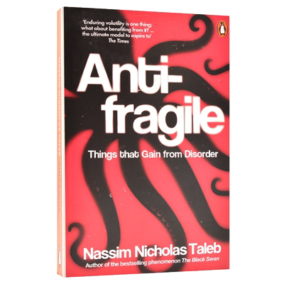 现货 反脆弱 学习从无序和不确定性中获益 英文原版 Antifragile Things That Gain from Disorder 纳西姆尼古拉斯塔勒布