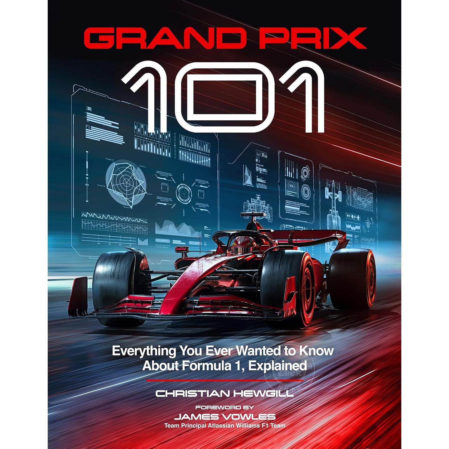 F1入门指南 了解F1赛车世界的手册书 克里斯蒂安·休吉尔 Christian Hewgill 英文原版 Grand Prix 101